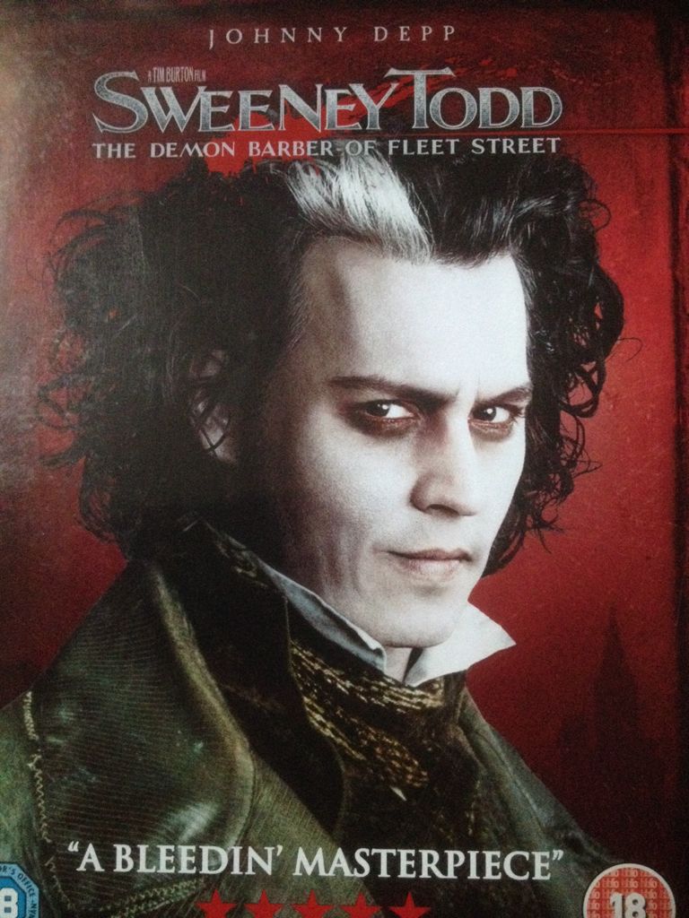 Sweeny Todd DVD movie collectible - Main Image 1