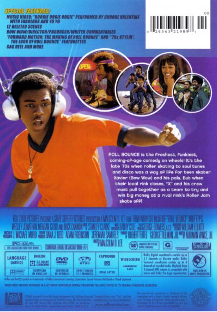 Roll Bounce DVD movie collectible [Barcode 5039036025652] - Main Image 2