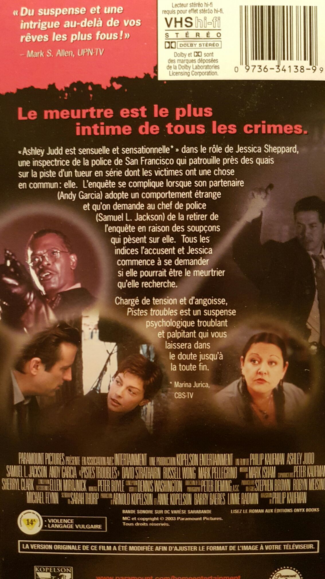 Twisted DVD movie collectible [Barcode 9324915055551] - Main Image 2