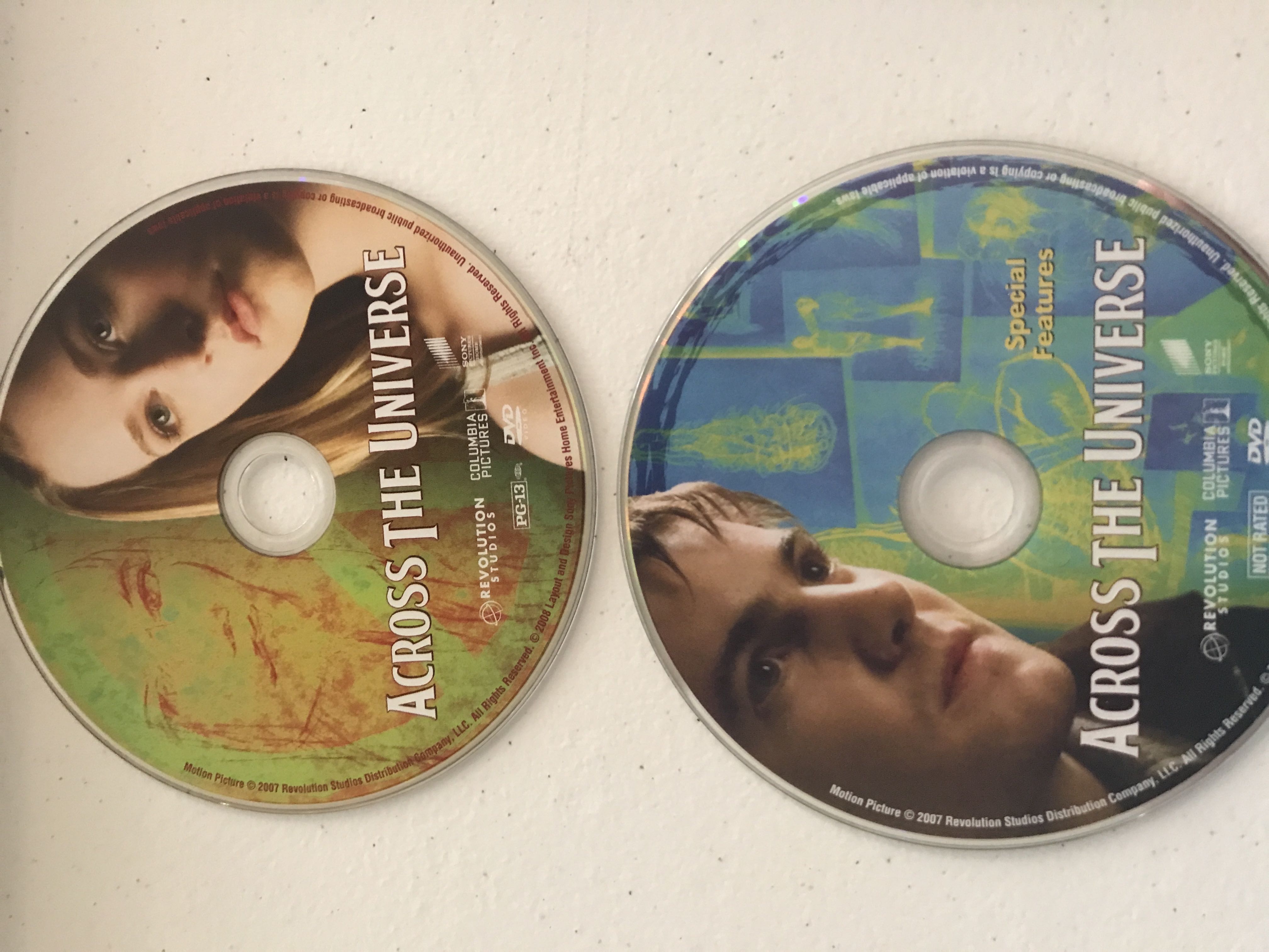 Across the Universe DVD movie collectible [Barcode 043396194656] - Main Image 3