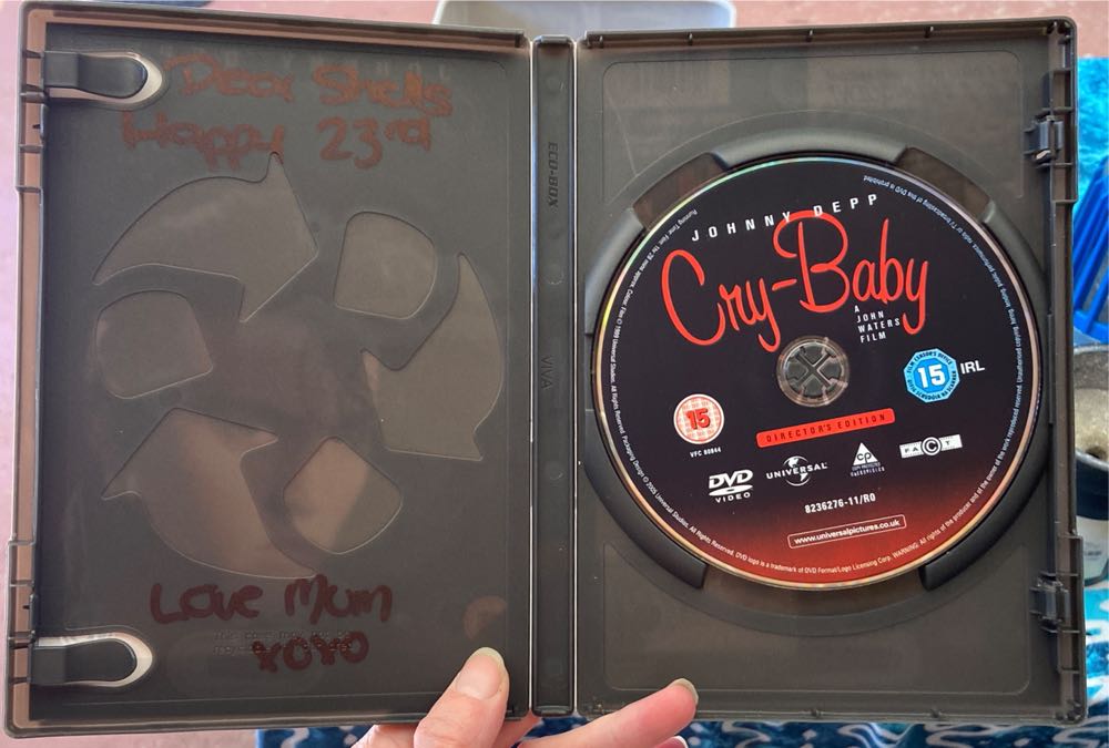 Cry Baby DVD movie collectible [Barcode 5050582362763] - Main Image 4