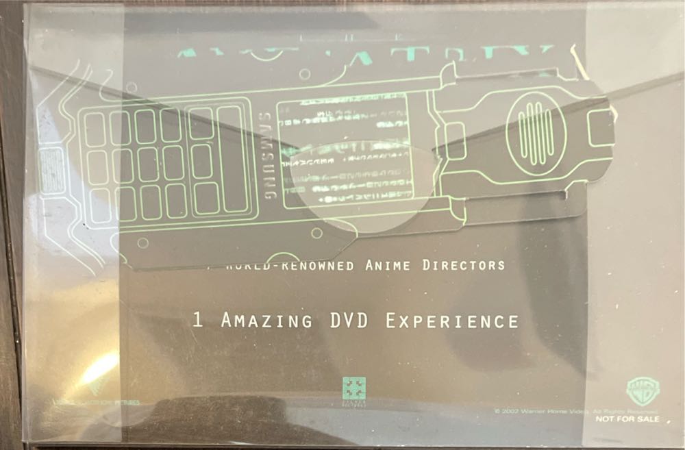 The Animatrix DVD movie collectible [Barcode 7321901373165] - Main Image 2