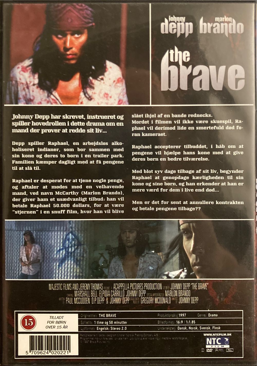 The Brave DVD movie collectible [Barcode 5709624020221] - Main Image 2