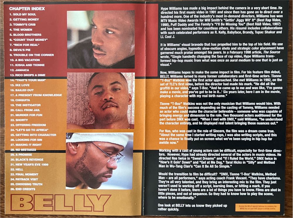 Belly DVD movie collectible [Barcode 012236116295] - Main Image 4