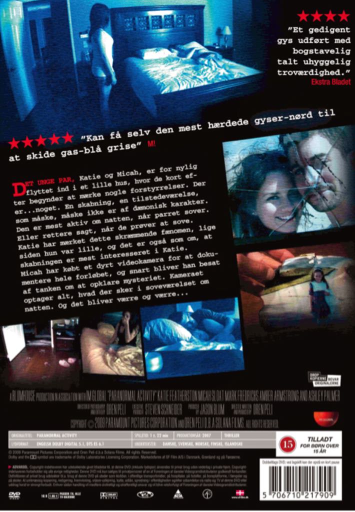 Paranormal Activity Fandango at Home movie collectible [Barcode 8698907500109] - Main Image 2