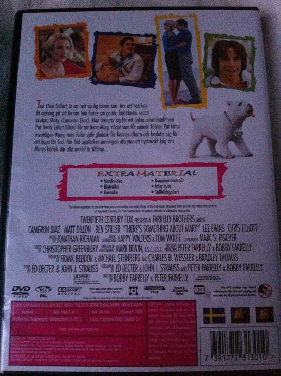 Den Där Mary DVD movie collectible [Barcode 7391772361905] - Main Image 2