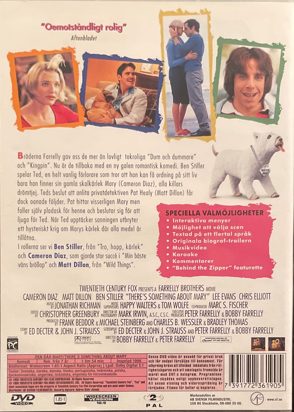 Den Där Mary DVD movie collectible [Barcode 7391772361905] - Main Image 3