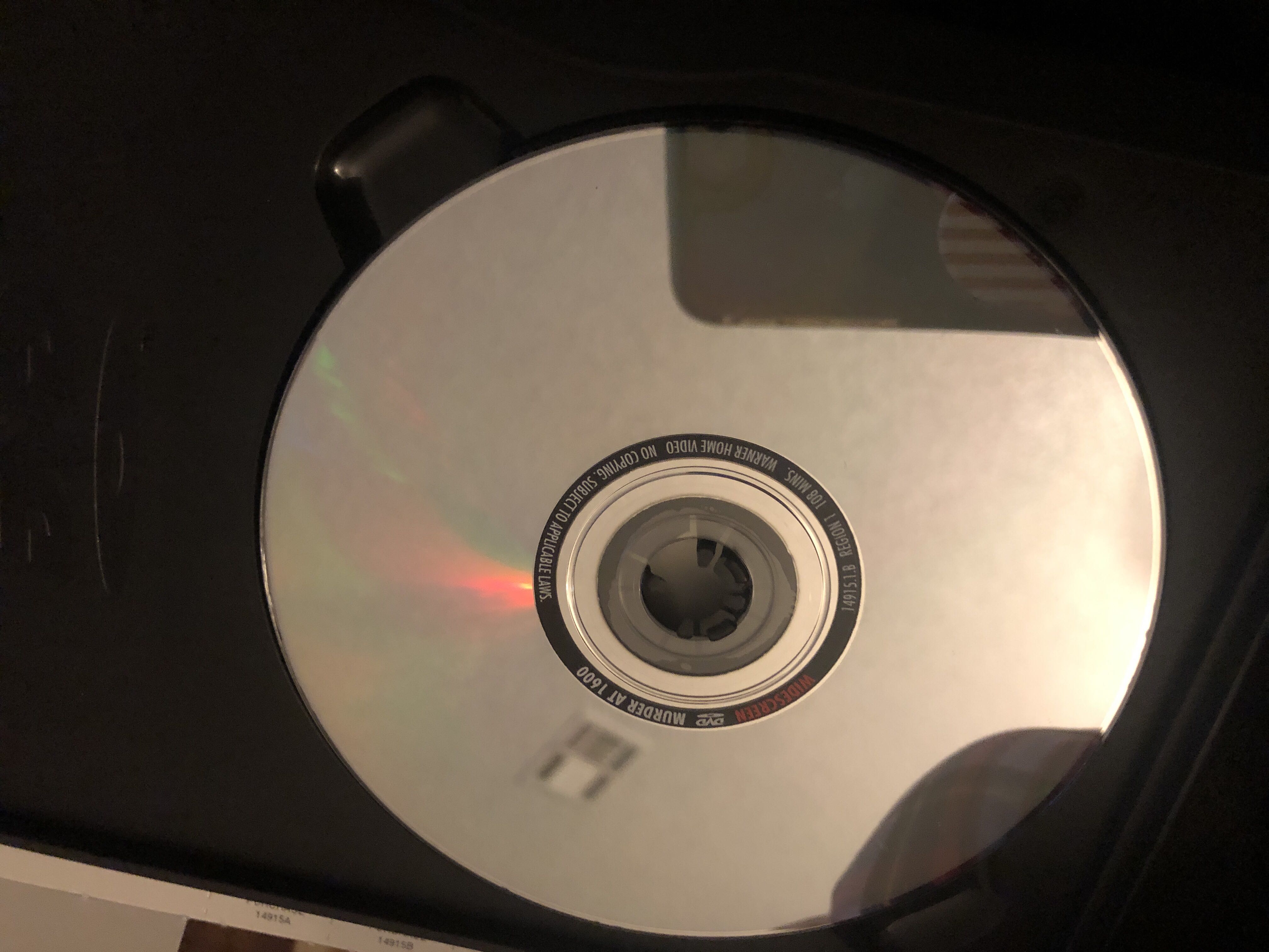 Murder At 1600 DVD movie collectible [Barcode 085391491521] - Main Image 3