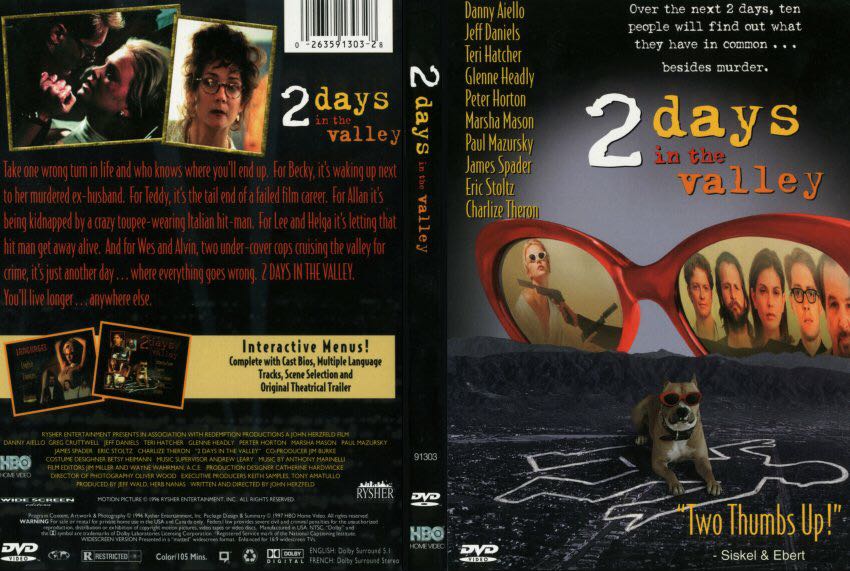 2 Days in the Valley DVD movie collectible [Barcode 026359130328] - Main Image 2