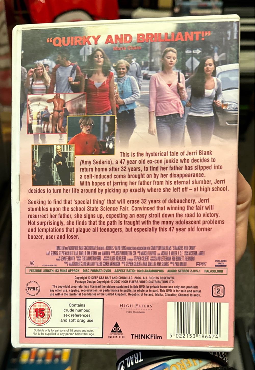 Strangers with Candy - Joseph Cross - X DVD movie collectible [Barcode 5022153186474] - Main Image 2