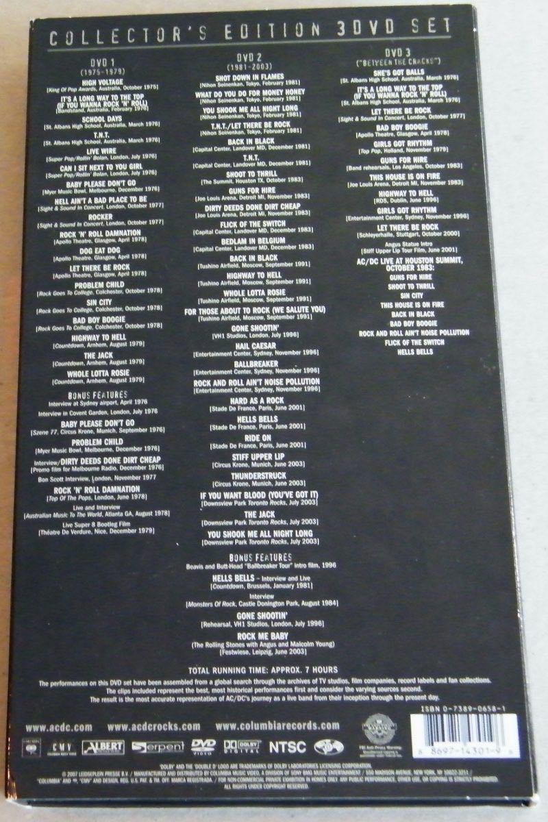 AC/DC - Plug Me In DVD movie collectible [Barcode 886971041798] - Main Image 3