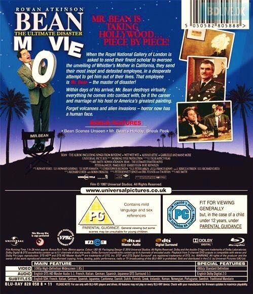 Bean: The Ultimate Disaster Movie Blu-ray movie collectible - Main Image 2
