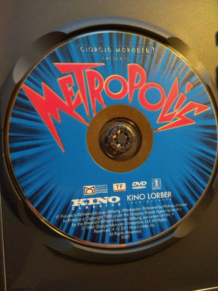 Metropolis (Giorgio Moroder - Kino Classics Special Edition) (VO, 4:3) DVD movie collectible [Barcode 738329083120] - Main Image 4
