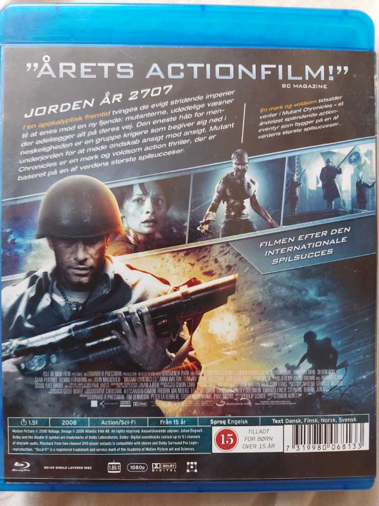 Mutant Chronicles Blu-ray movie collectible [Barcode 7319980068133] - Main Image 2