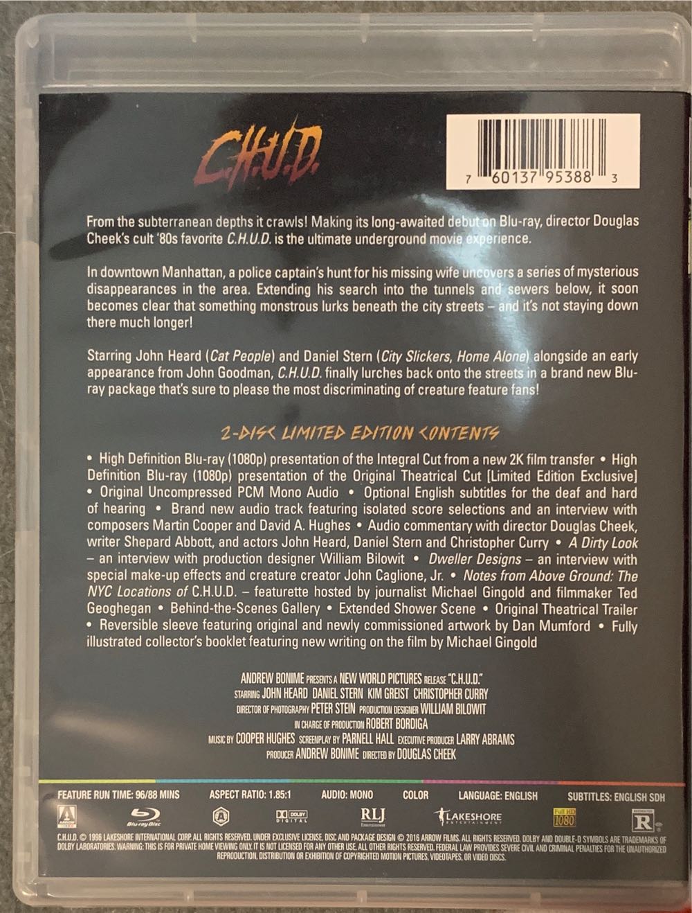 C.H.U.D. Blu-ray movie collectible [Barcode 760137953883] - Main Image 4