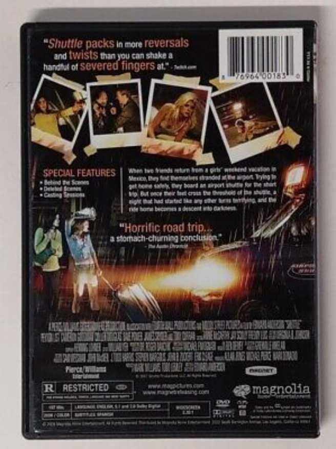 Shuttle  DVD movie collectible [Barcode 629159041285] - Main Image 4
