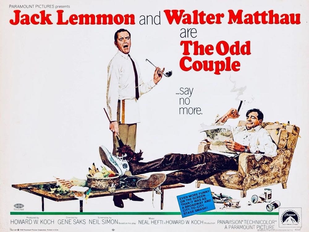The Odd Couple Fandango at Home movie collectible [Barcode 2054337817938] - Main Image 4