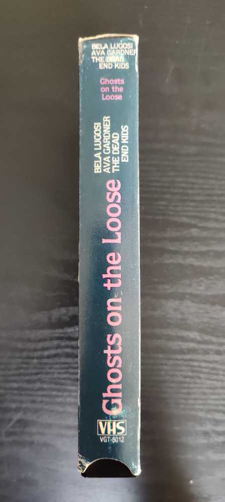 Ghosts on the Loose VHS movie collectible [Barcode 018713050120] - Main Image 3