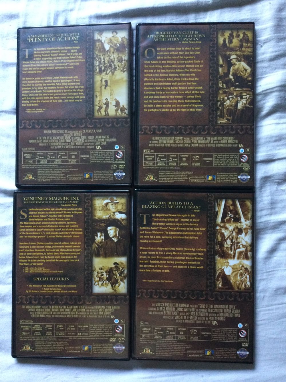 Magnificent Seven Collection DVD movie collectible [Barcode 883904106920] - Main Image 4