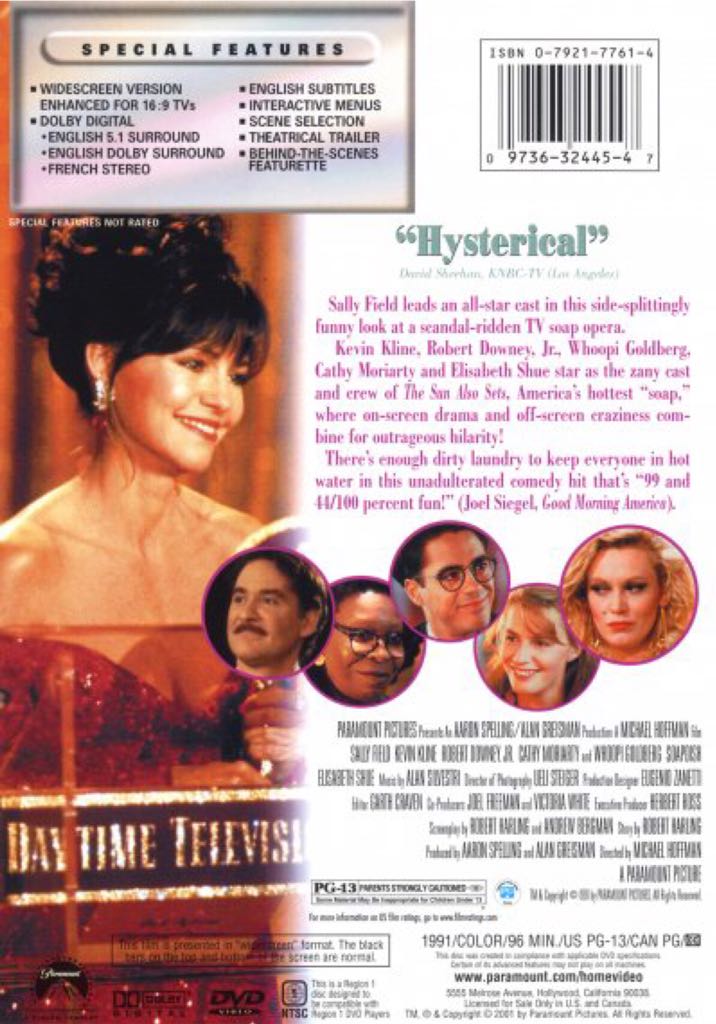 Soapdish DVD movie collectible - Main Image 2