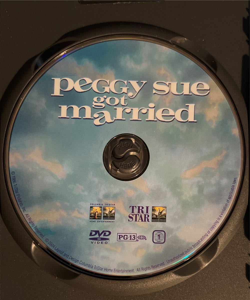 Peggy Sue Got Married - Burn Copy DVD movie collectible [Barcode 043396818491] - Main Image 3