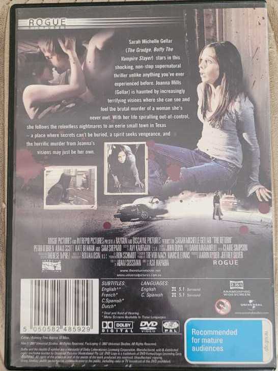 The Return DVD movie collectible [Barcode 5050582485929] - Main Image 3