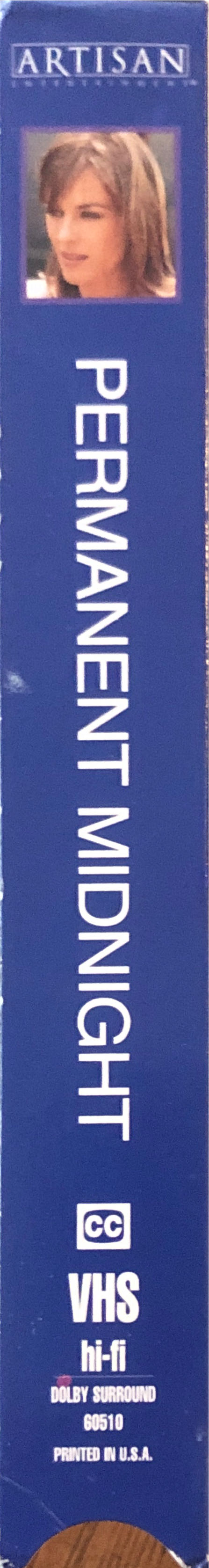 Permanent Midnight VHS movie collectible [Barcode 012236051039] - Main Image 4