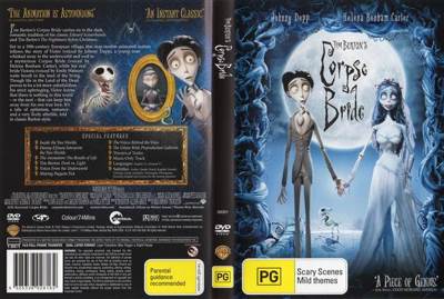 Corpse Bride Blu-ray movie collectible [Barcode 7321937593513] - Main Image 2