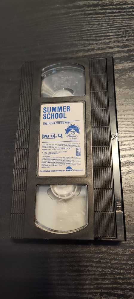 Summer School VHS movie collectible [Barcode 037757215180] - Main Image 4