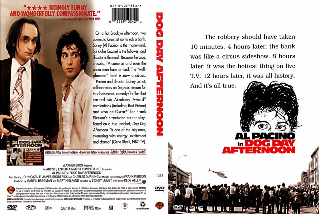 Dog Day Afternoon * Digital Copy movie collectible [Barcode 012569102422] - Main Image 2