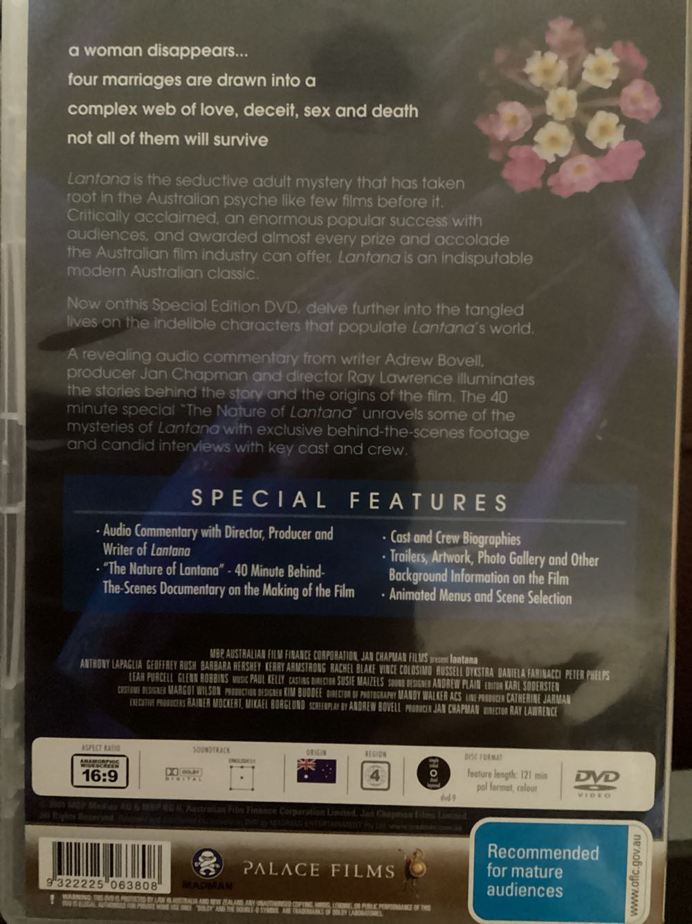 Lantana DVD movie collectible [Barcode 9322225063808] - Main Image 2