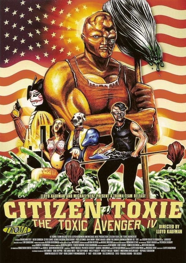 The Toxic Avenger 4: Citizen Toxie DVD movie collectible [Barcode 8717903480922] - Main Image 2