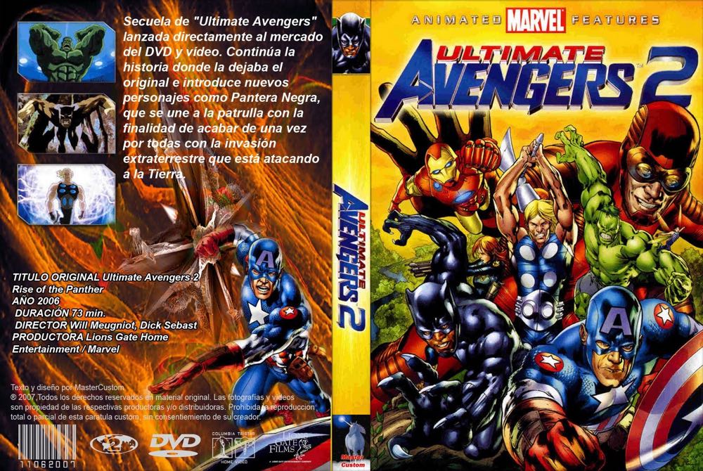 Ultimate Avengers 2 Digital Copy movie collectible [Barcode 5706106398779] - Main Image 3