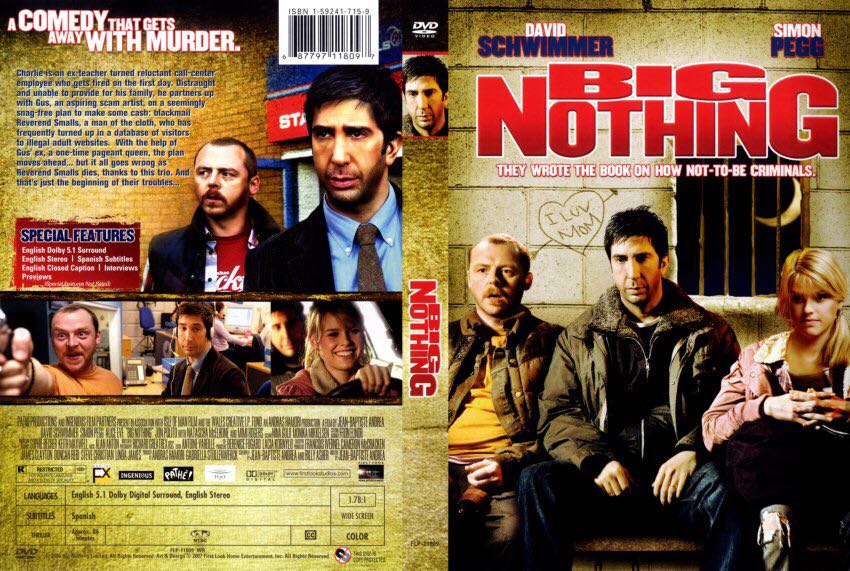 Big Nothing DVD movie collectible [Barcode 687797118097] - Main Image 2