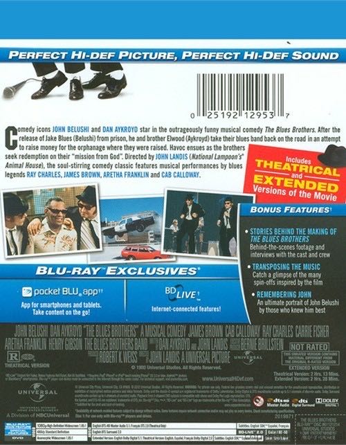 The Blues Brothers DVD movie collectible [Barcode 025192674426] - Main Image 4