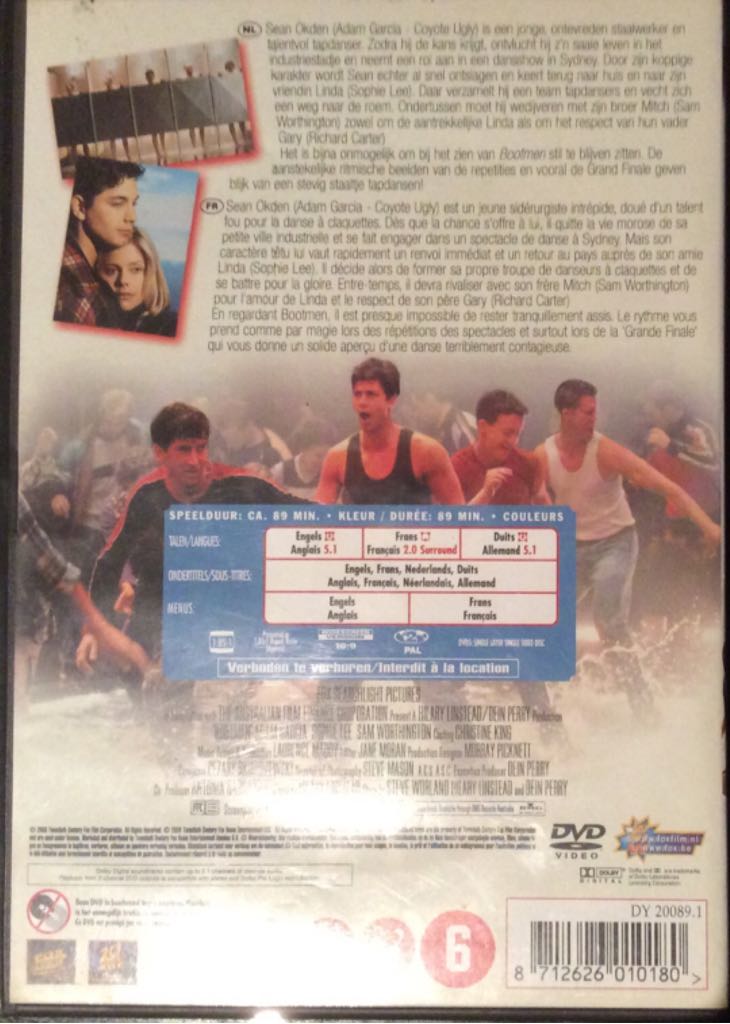 Bootmen DVD movie collectible [Barcode 8712626010180] - Main Image 2