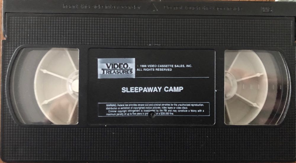 Sleepaway Camp VHS movie collectible [Barcode 013131120134] - Main Image 4