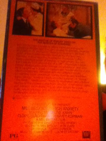 High Anxiety Blu-ray movie collectible [Barcode 086162110733] - Main Image 2