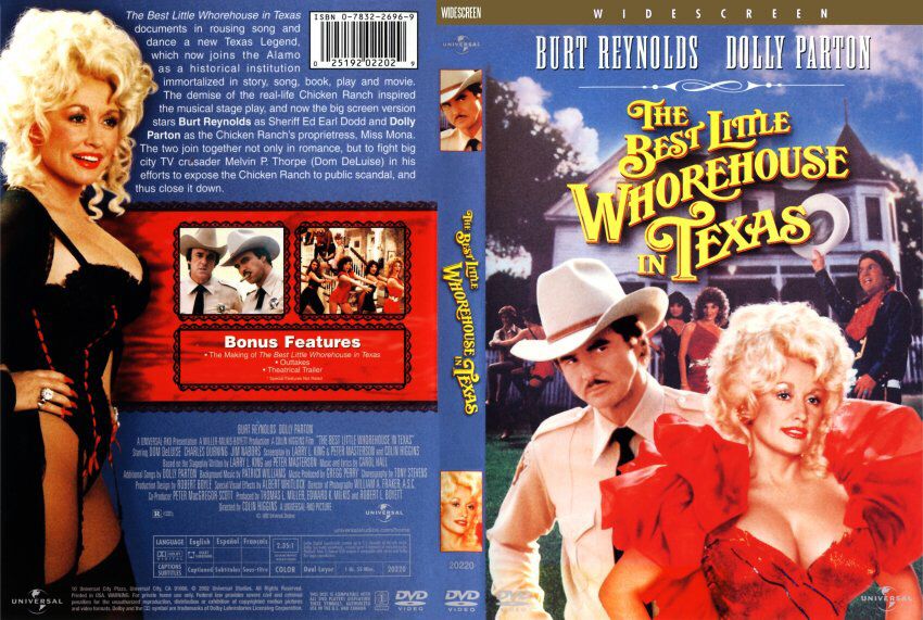 Best Little Whorehouse In Texas, The DVD-R movie collectible [Barcode 025192022029] - Main Image 2