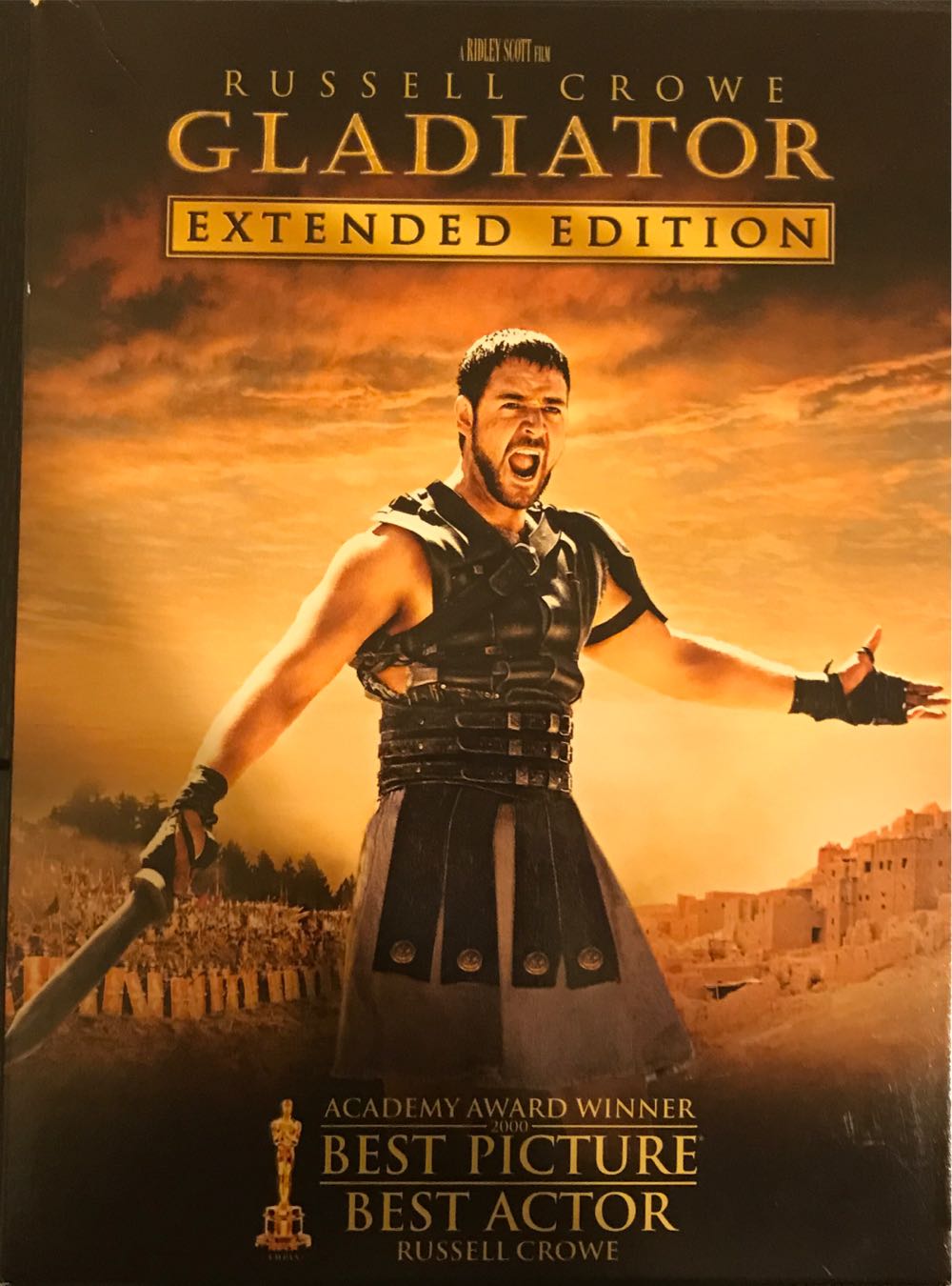 Gladiator Extended Edition DVD movie collectible [Barcode 5205969007083] - Main Image 2