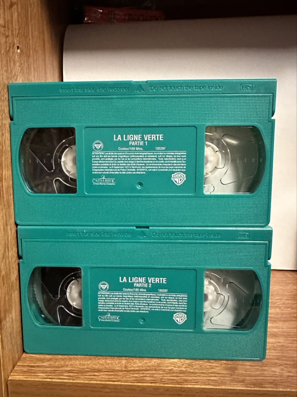 Green Mile the VHS (French La Ligne Verte) VHS movie collectible [Barcode 085391952800] - Main Image 4