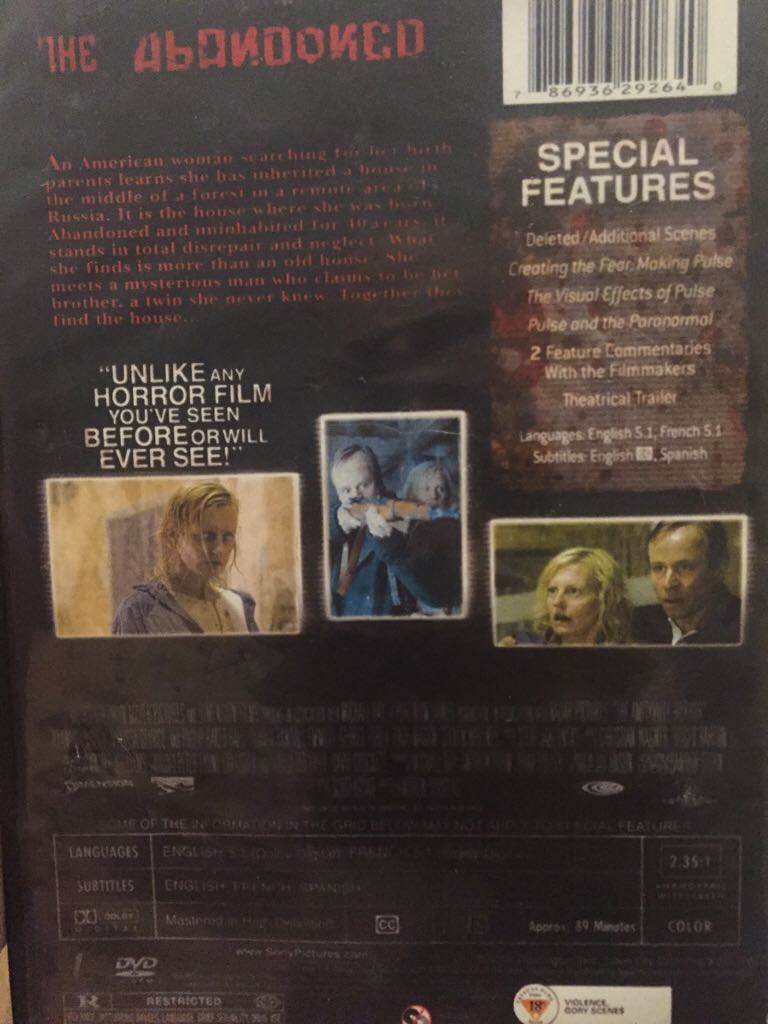 The Abandoned DVD movie collectible - Main Image 2
