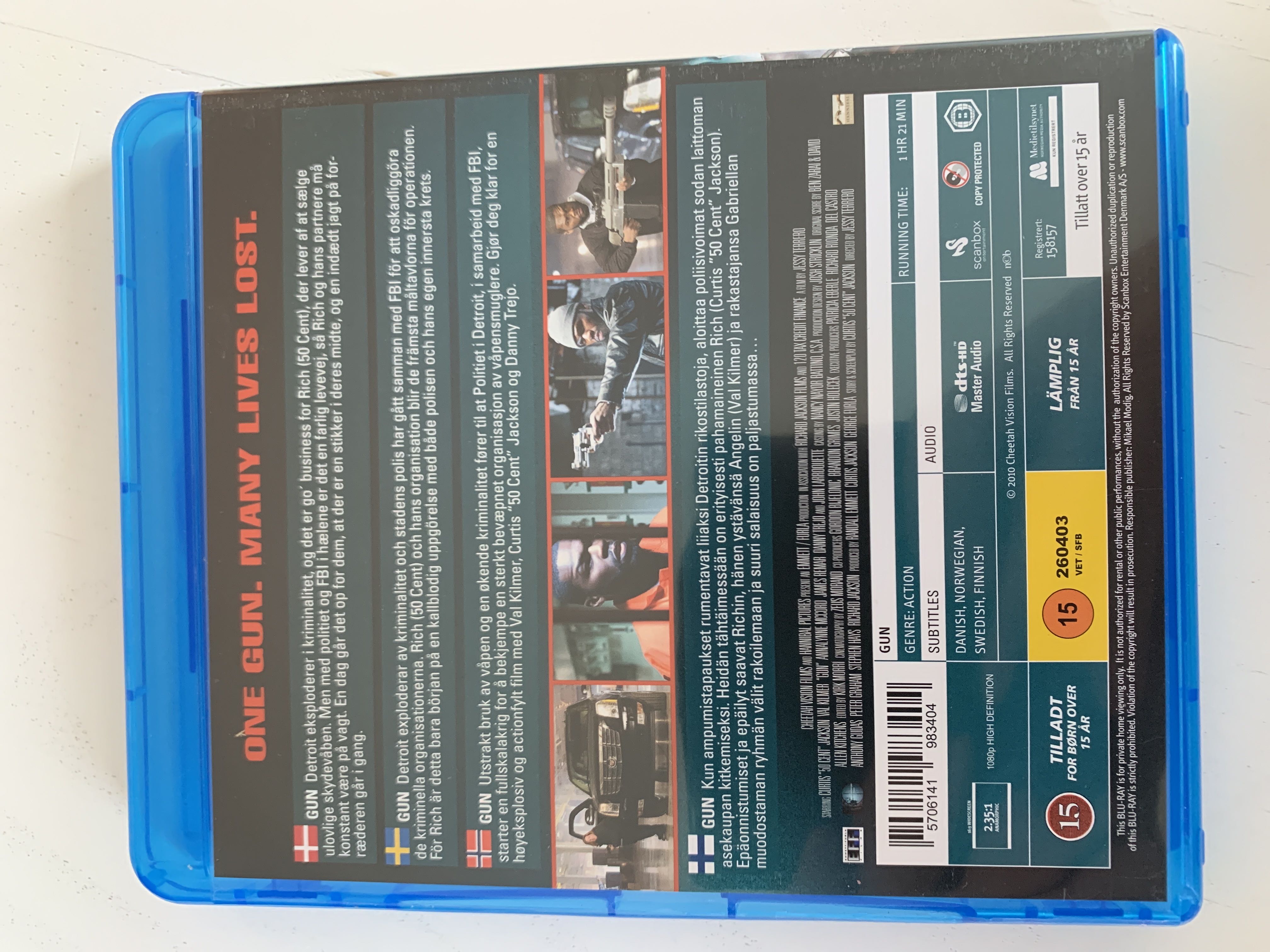 Gun Blu-ray movie collectible [Barcode 5706141983404] - Main Image 2