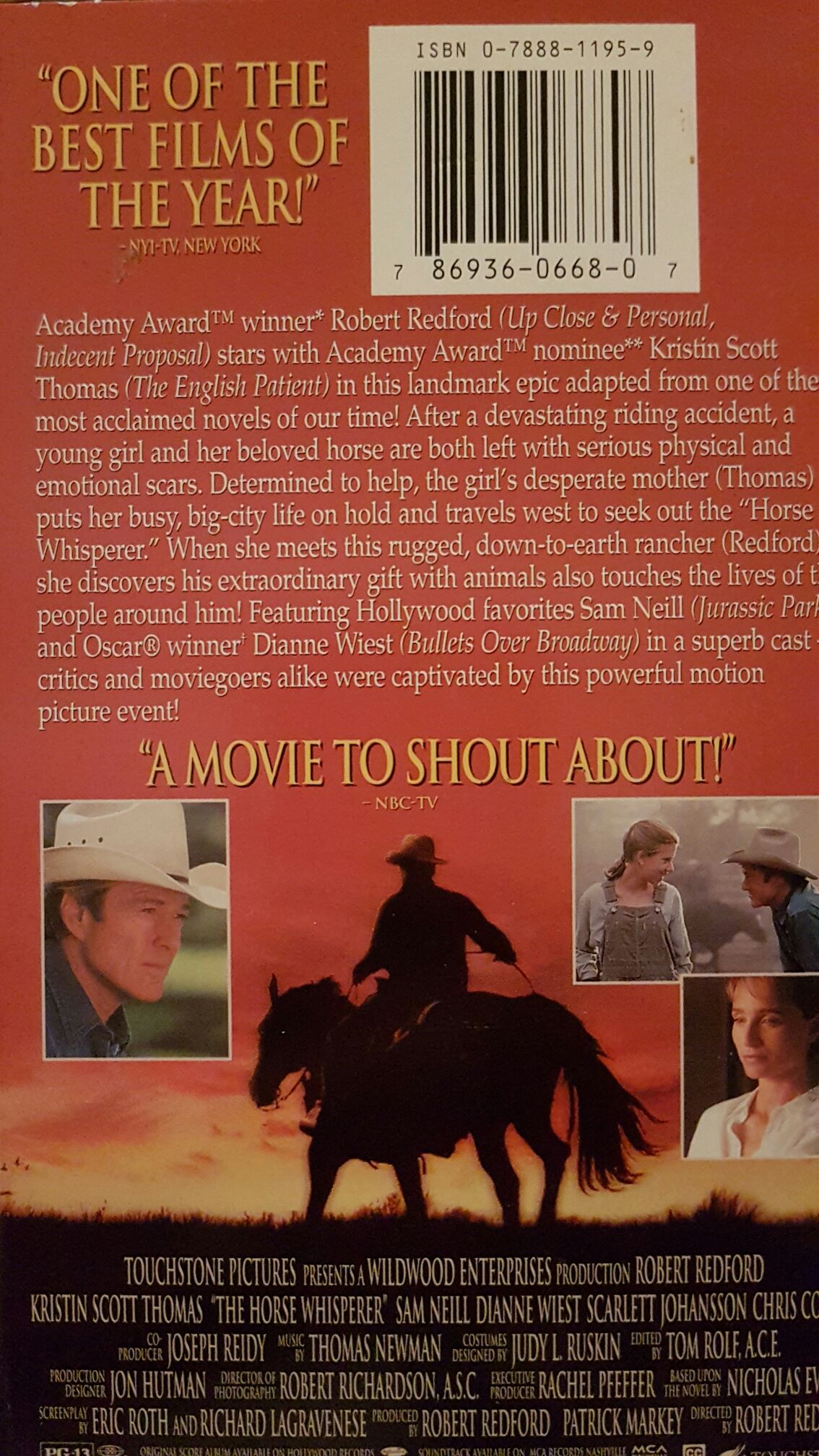 The Horse Whisperer DVD movie collectible [Barcode 786936087291] - Main Image 2