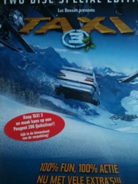 Taxi 3 DVD movie collectible [Barcode 8716777040201] - Main Image 1