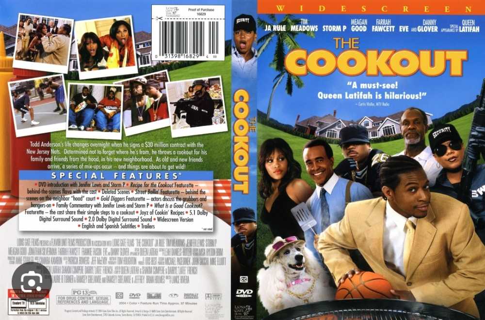 The Cookout VHS movie collectible [Barcode 031398168294] - Main Image 3