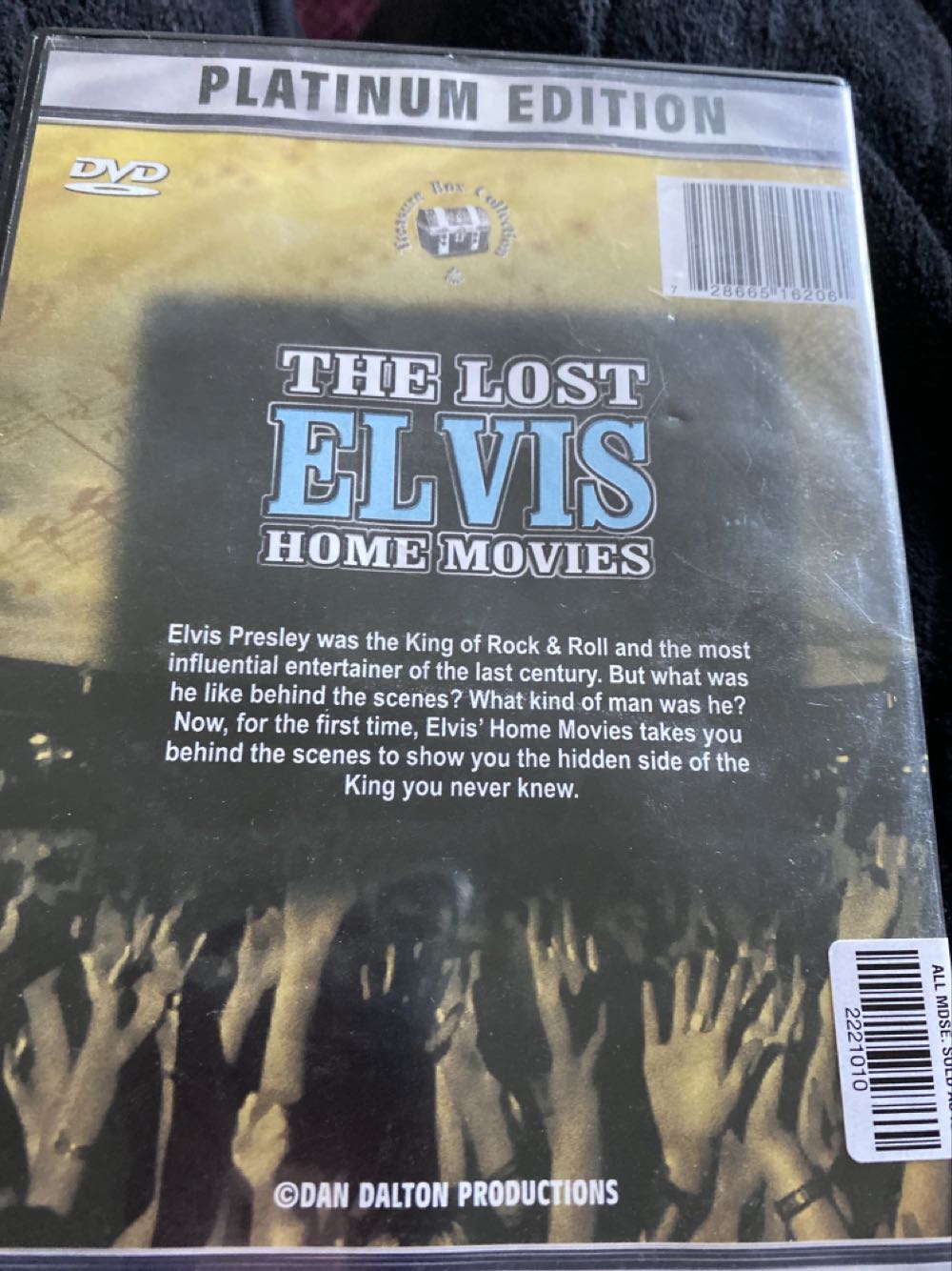 The Lost Elvis Home Movies DVD movie collectible [Barcode 122665903097] - Main Image 2