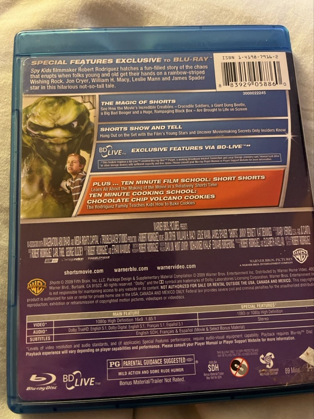 Shorts Blu-ray movie collectible [Barcode 883929058860] - Main Image 2