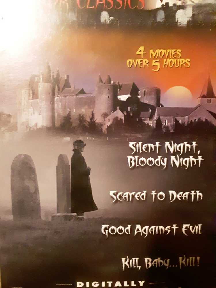 Horror Classics - Vol. 5: Silent night, Bloody night, Scared To Death, Good Against Evil, Kill Baby Kill DVD movie collectible [Barcode 096009122799] - Main Image 2