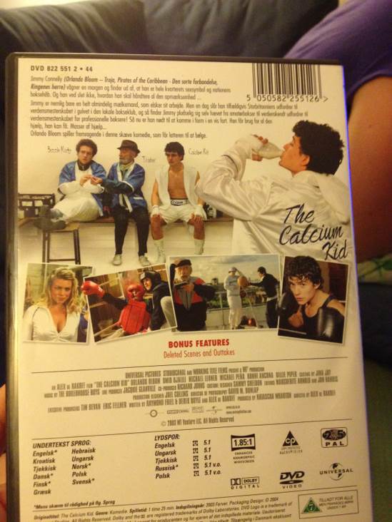The Calcium Kid DVD movie collectible [Barcode 5050582255126] - Main Image 2